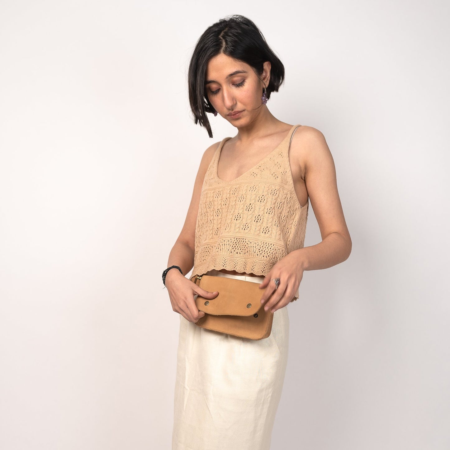 Belt Bag Tan - Belle + Blossom