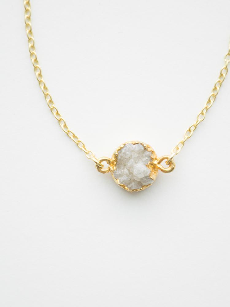 Druzy Stone Bracelet - Belle + Blossom
