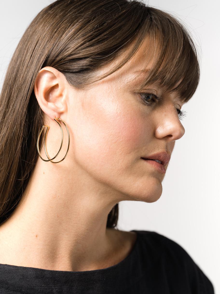 Duo Classic Hoops - Belle + Blossom