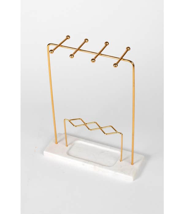 Marble Jewelry Stand - Belle + Blossom