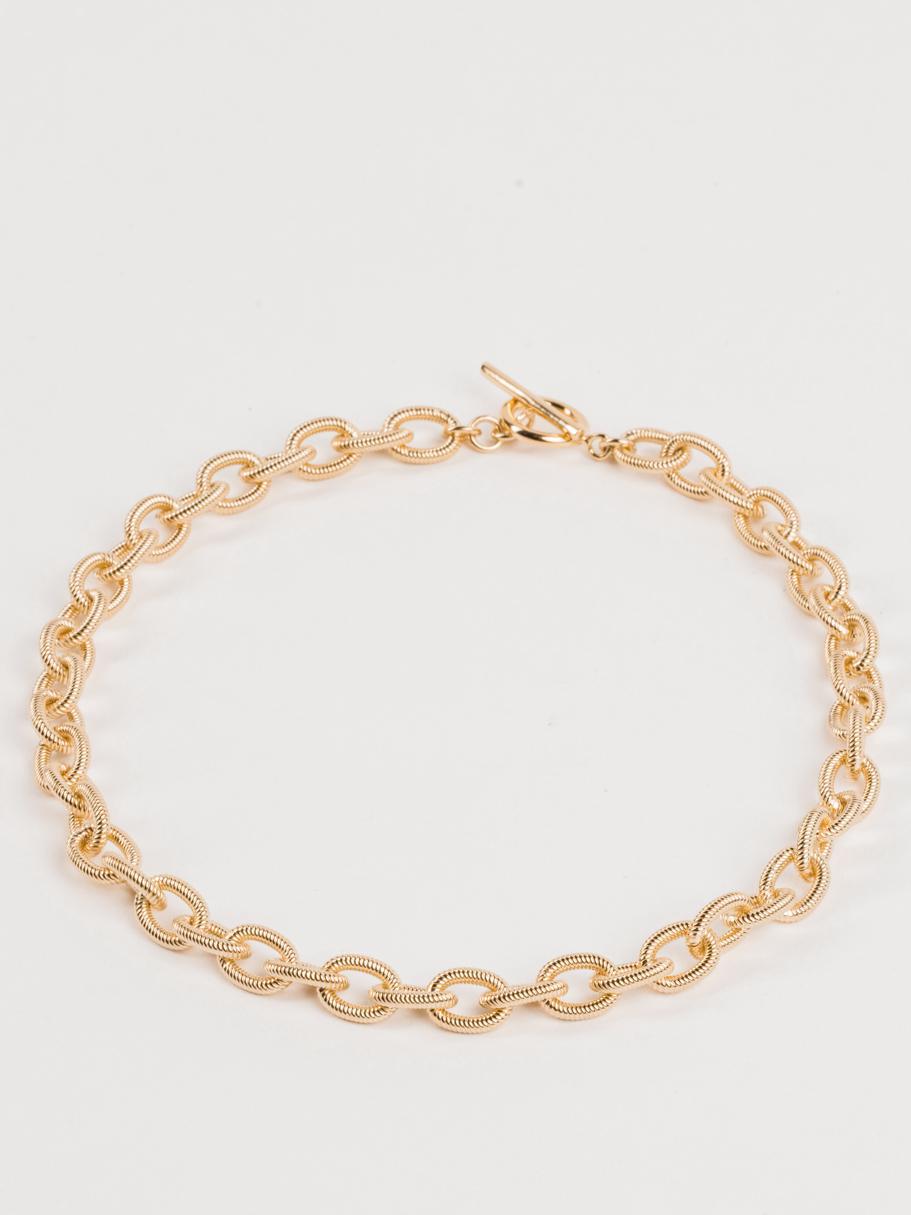 18K Large Link Chain Choker - Belle + Blossom