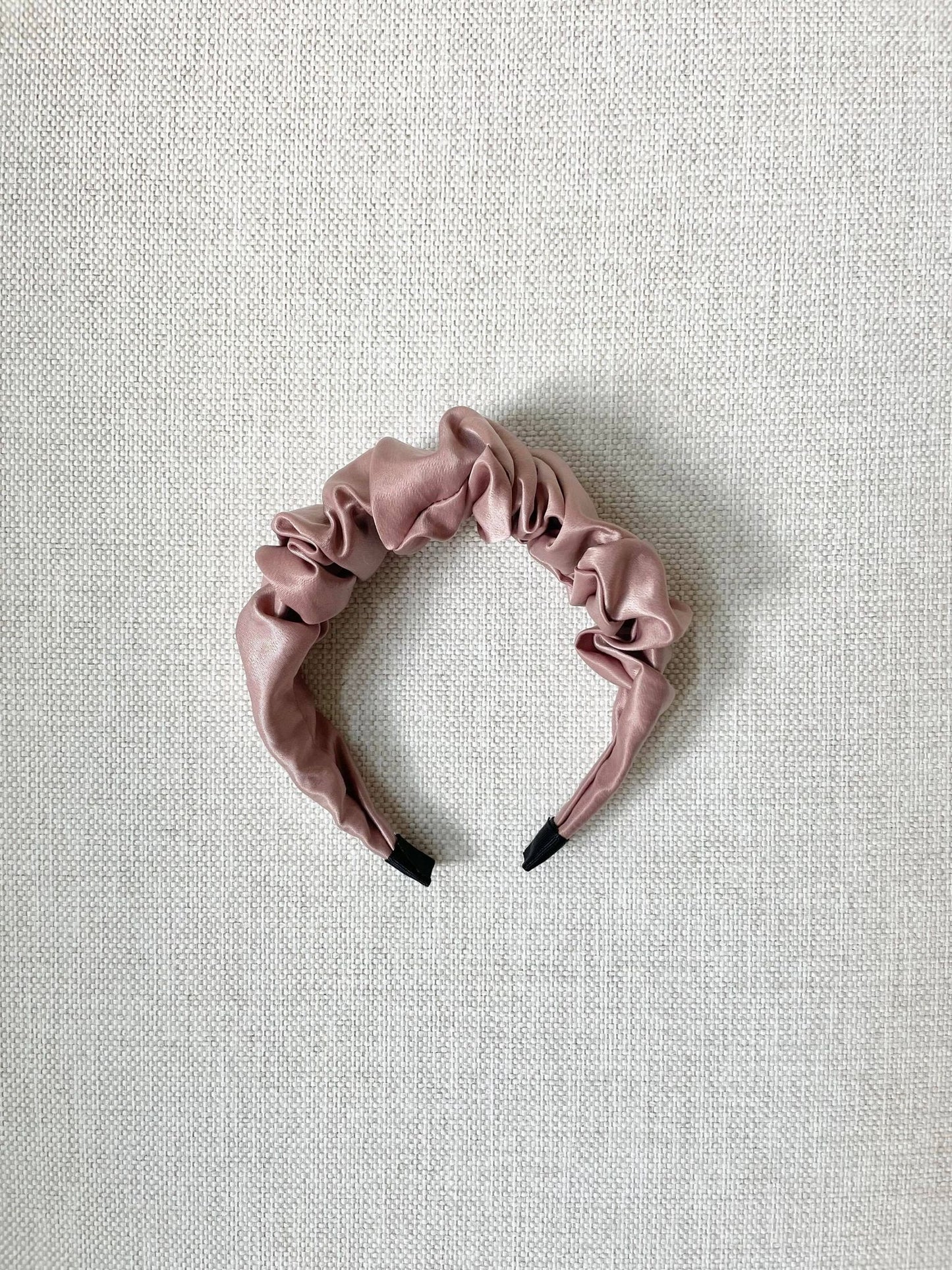 Ruched Headband - Mauve - Belle + Blossom