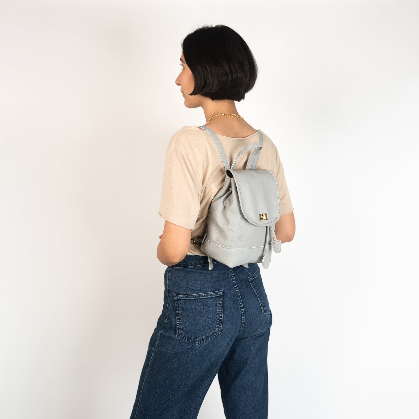 Mini Backpack Dove - Belle + Blossom