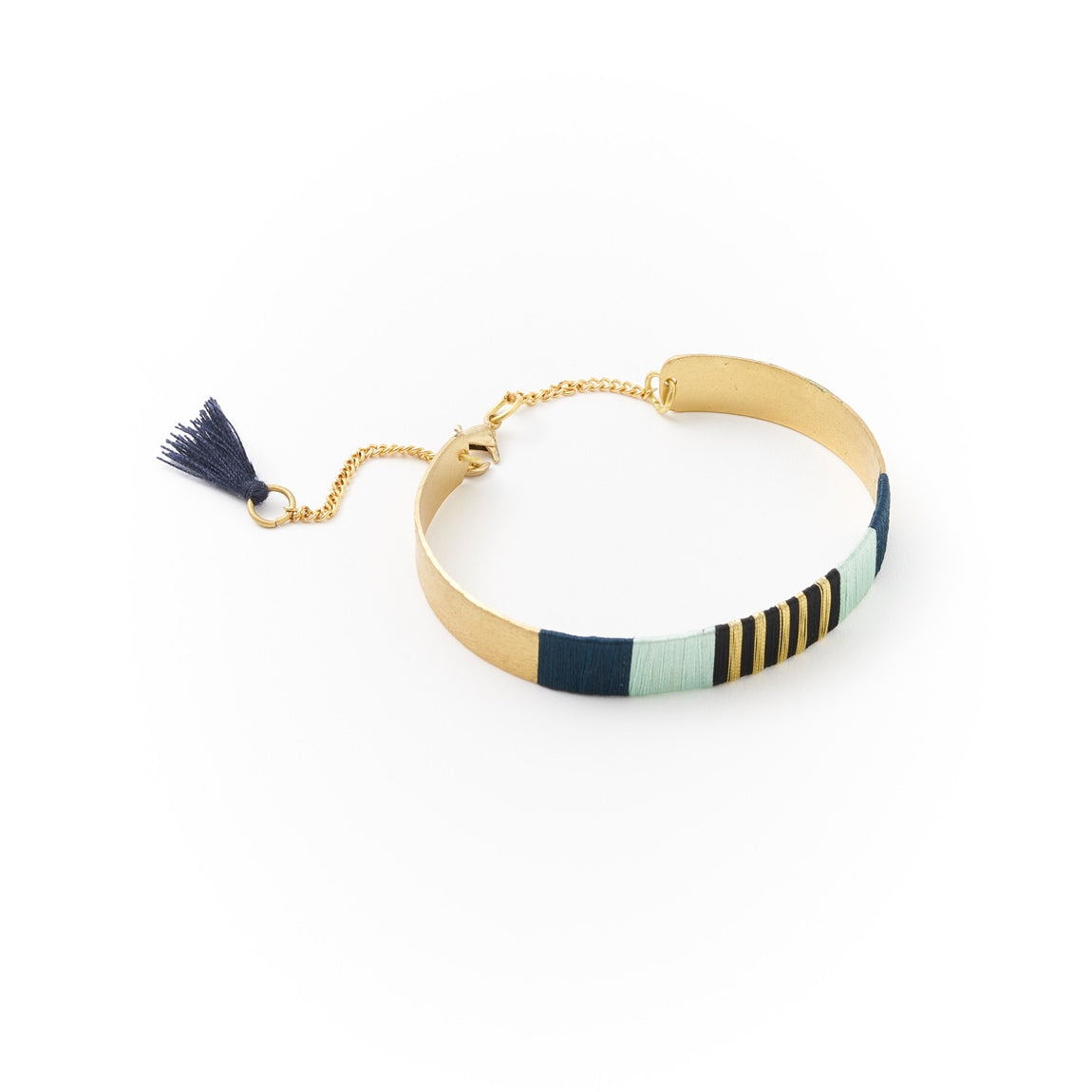 Threaded Cuff Ocean - Belle + Blossom