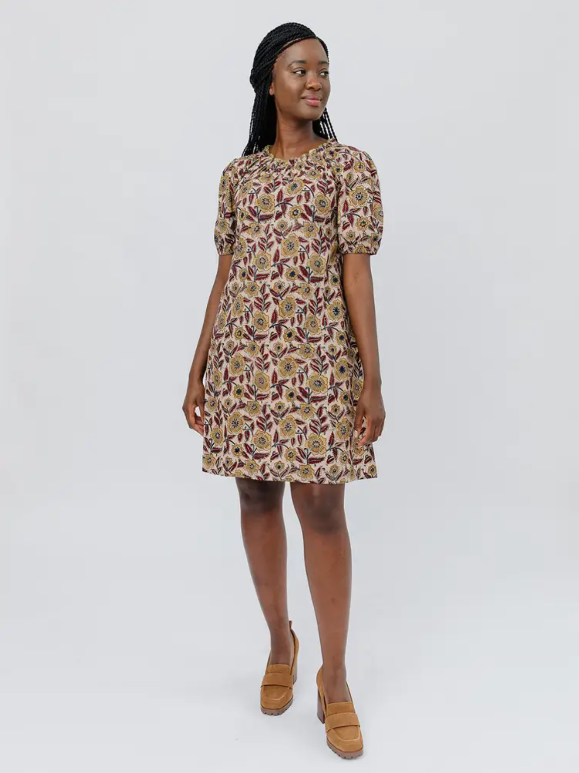 Yashvi Knee Length Dress Primrose - Belle + Blossom