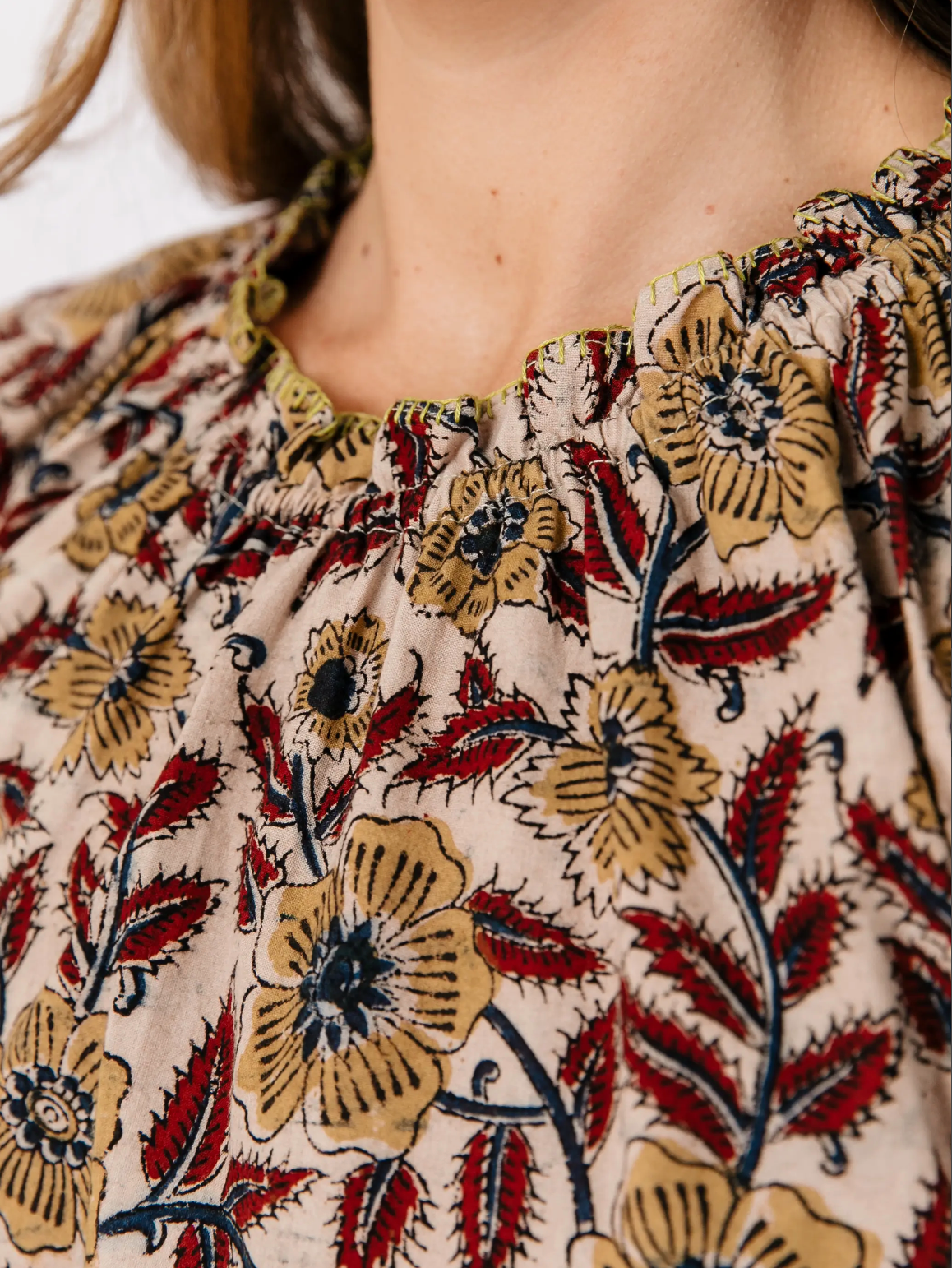 Yashvi Knee Length Dress Primrose - Belle + Blossom