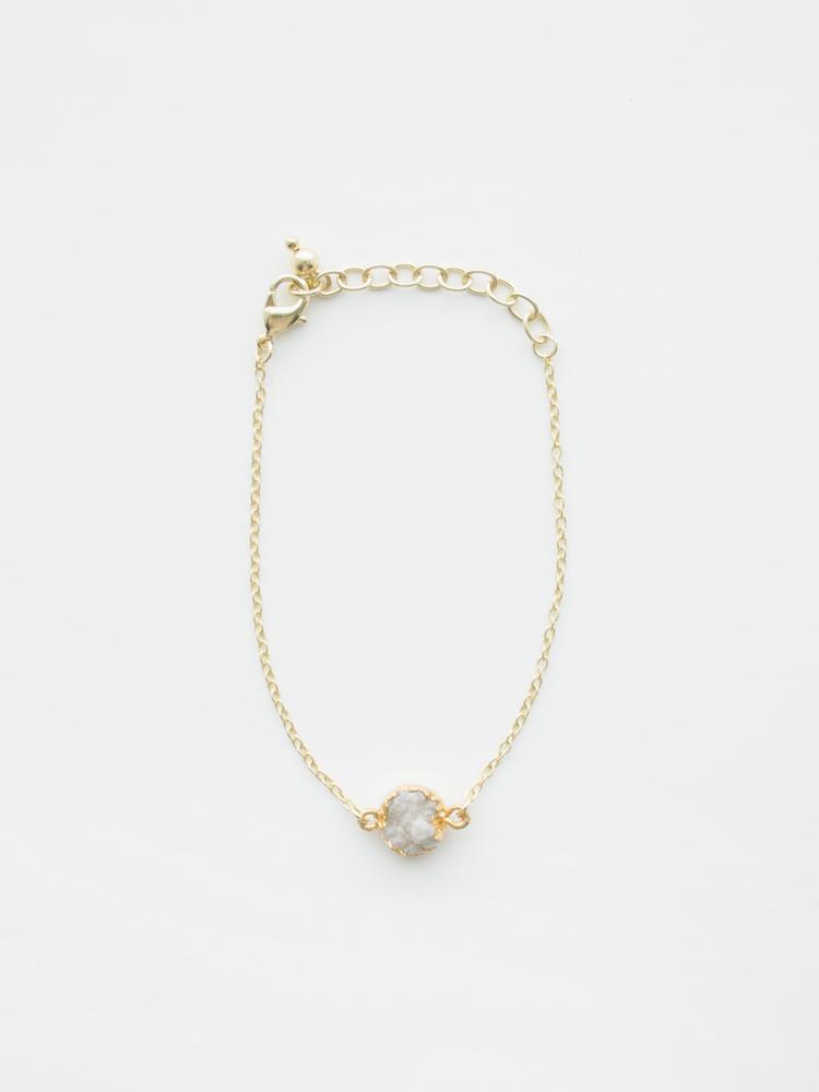 Druzy Stone Bracelet - Belle + Blossom