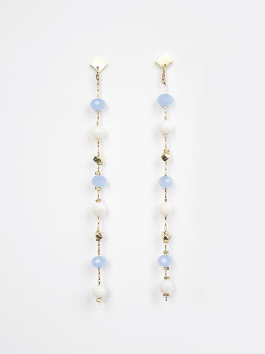 Everlasting Dangle Beaded Earrings - Belle + Blossom