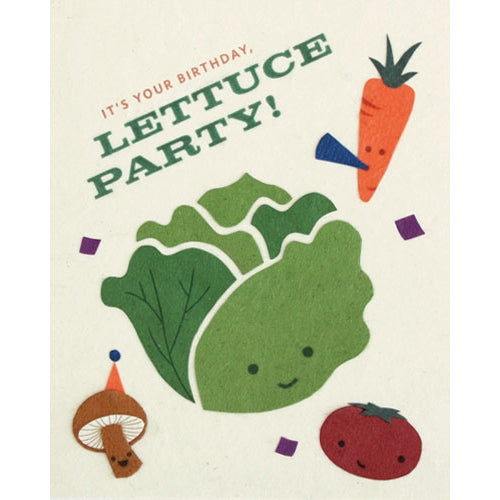Lettuce Party Card - Belle + Blossom