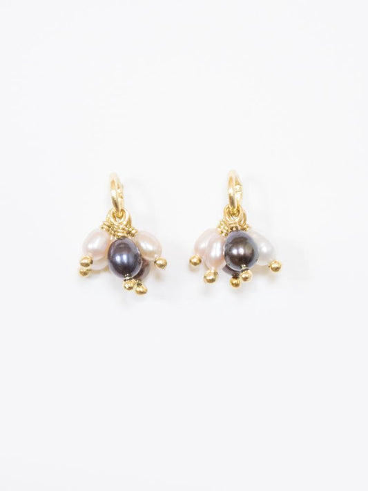 Medley Pearl Stud Earrings - Belle + Blossom