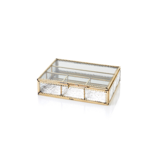 Glass Jewelry Box - Belle + Blossom